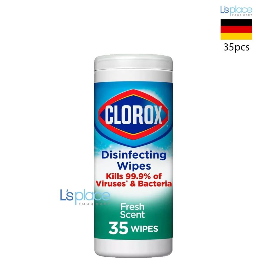 Clorox Khăn lau khử trùng hương tươi mát