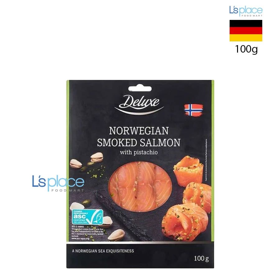 Deluxe Cá hồi xông khói hạt dẻ cười