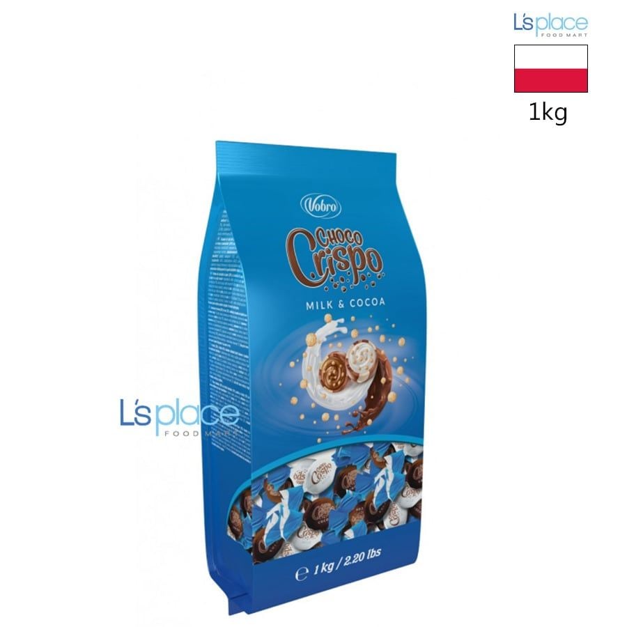 Vobro Choco Crispo Socola Milk & Cocoa
