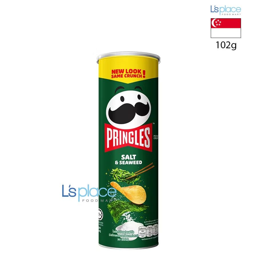 Pringles Khoai ống muối & rong biển
