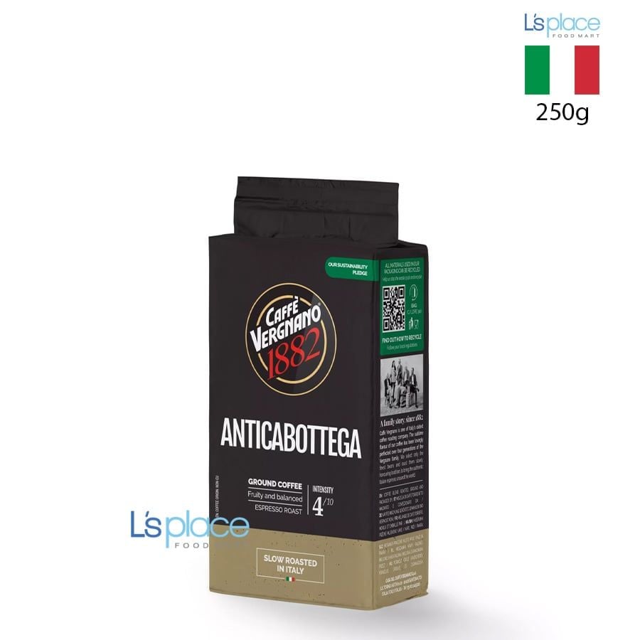 Caffè Vergnano 1882 Cà phê bột Anticabottega