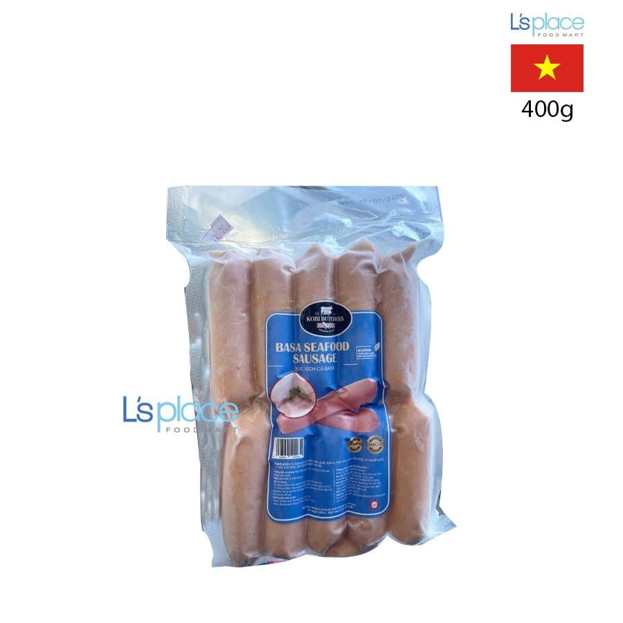 Kobi Butchers Xúc xích cá basa
