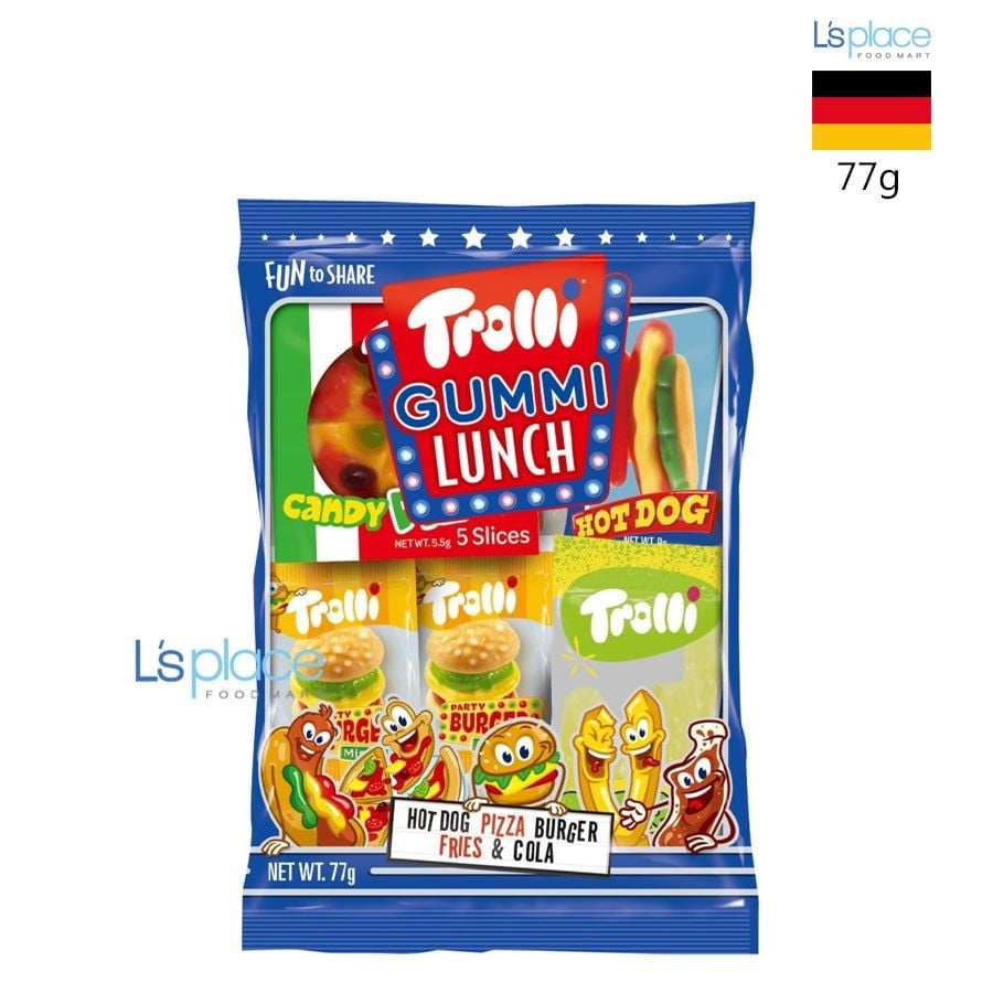 Trolli Kẹo Dẻo Gummi Lunch
