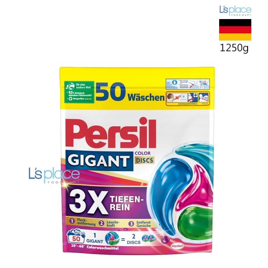 Persil Viên giặt quần áo màu Giant