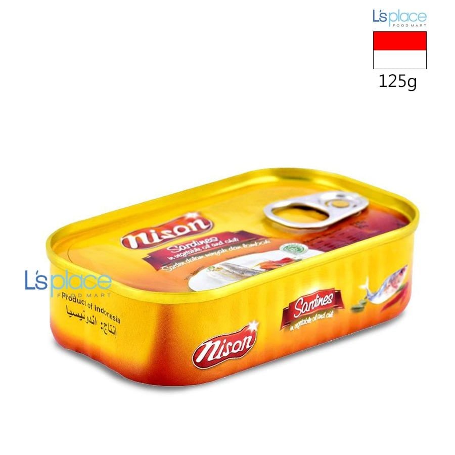 Nison Cá mòi ngâm dầu ớt
