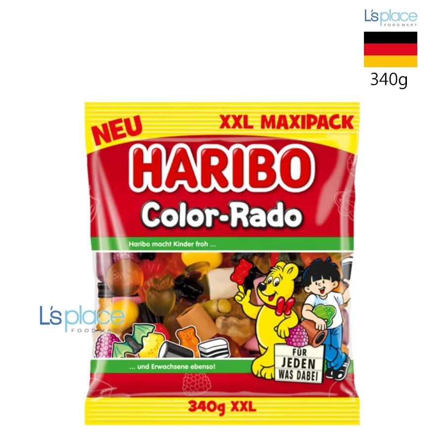 Haribo Kẹo dẻo Color- Rado gói XXL