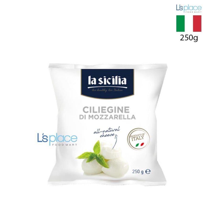 La Sicilia Phomai Mozzarella Cherry Size
