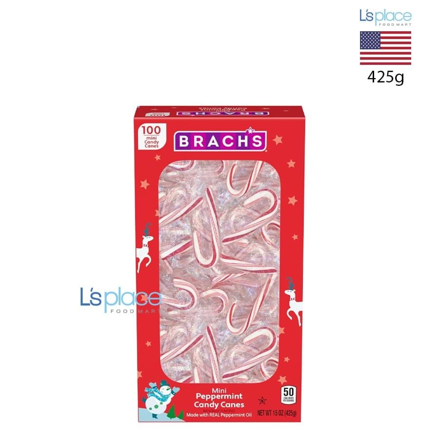 Brach's Kẹo cán ô mini vị bạc hà