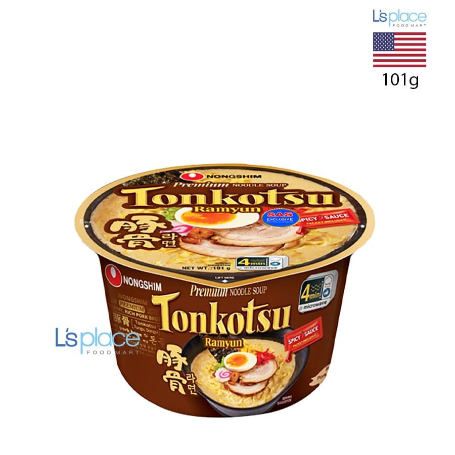 Nongshim Premium Mì bát Tonkotsu Ramen xốt cay