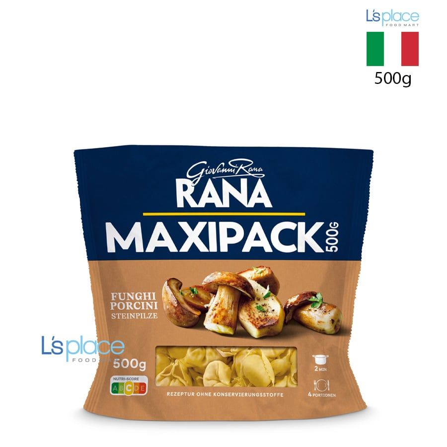 Giovanni Rana Maxipack Nui tươi Tortelloni vị nấm