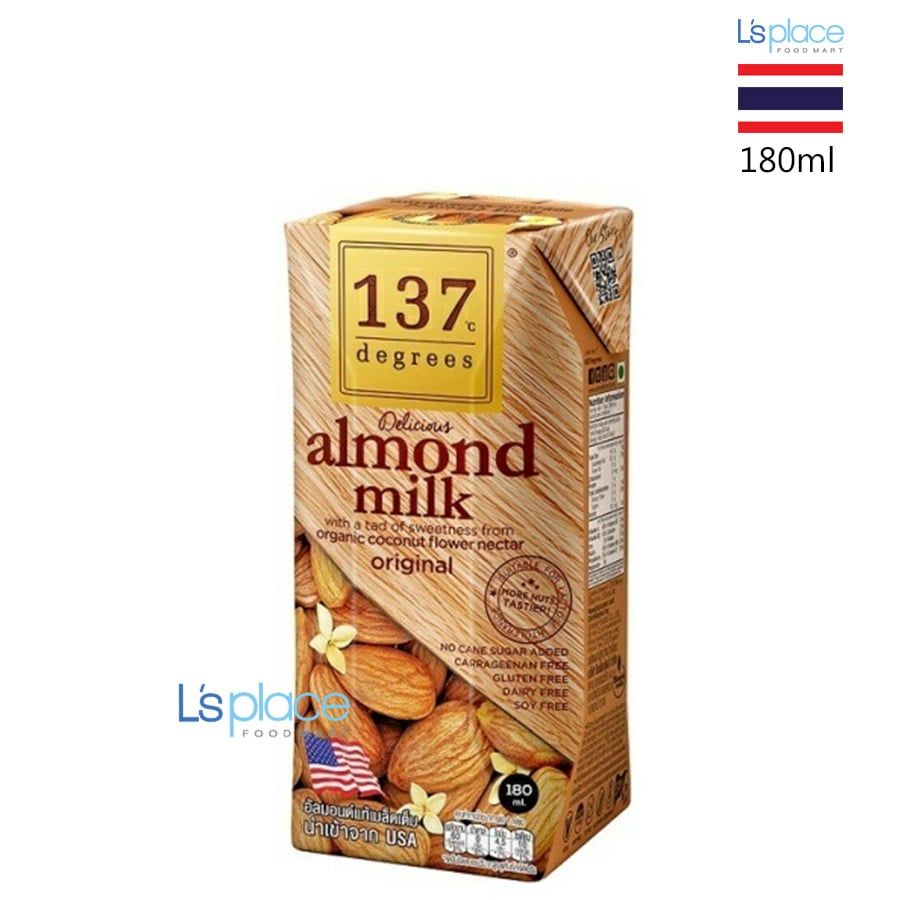 137 Degrees Sữa hạnh nhân hộp nhỏ