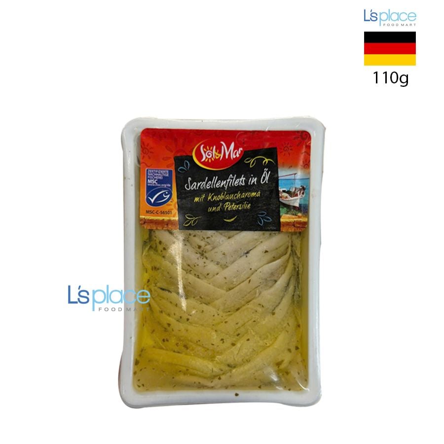 Sol & Mar Phi lê cá cơm vị tỏi