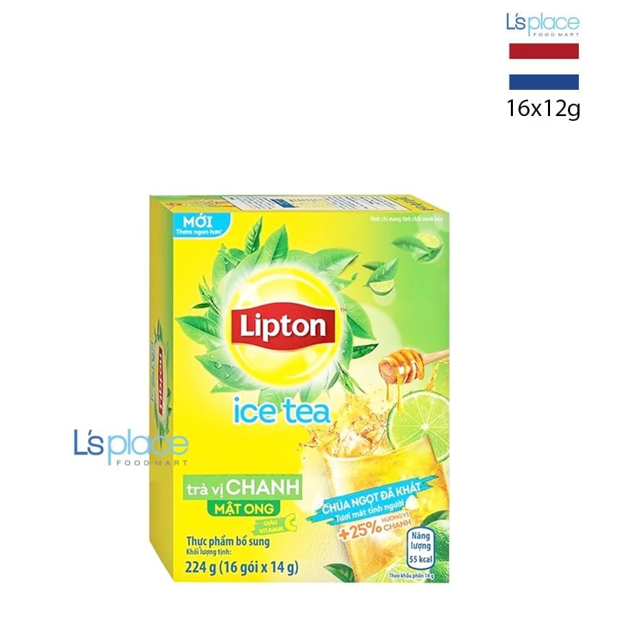 Lipton Icetea Trà hòa tan vị chanh