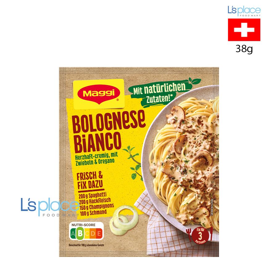 Maggi Gia vị nấu xốt Bolognese trắng