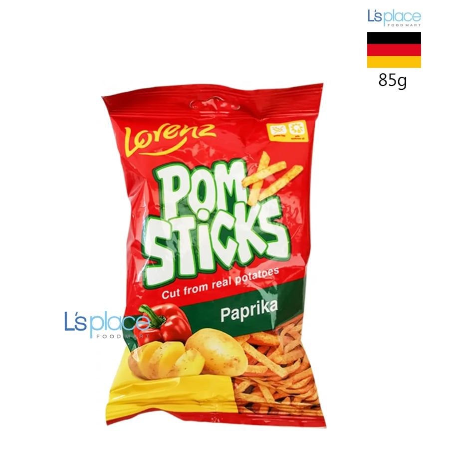 Lorenz Pomsticks Khoai tây chiên que vị Paprika