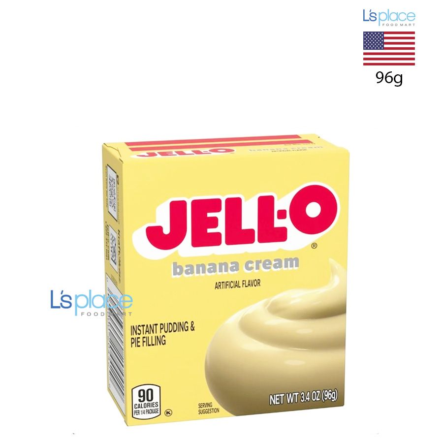 Jell-O Bột làm Pudding kem chuối