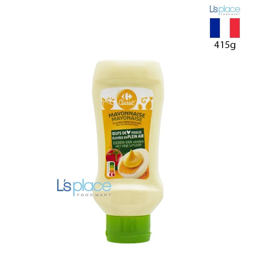 Carrefour Classic Xốt mayonnaise vị mù tạt Dijon
