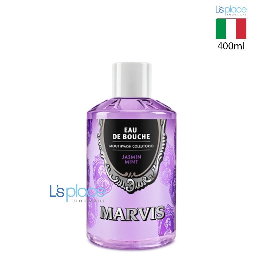 Marvis Nước súc miệng hương Hoa nhài & Bạc hà