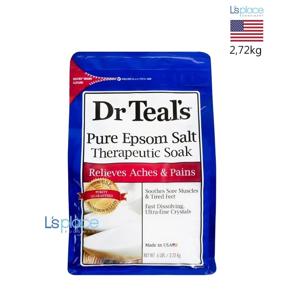 Dr. Teal's Muối Epsom ngâm trị liệu