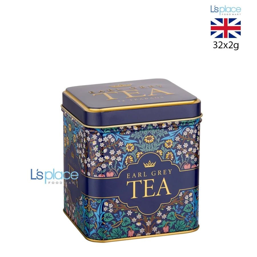 New English Teas Trà bá tước Earl Grey Hộp Thiếc