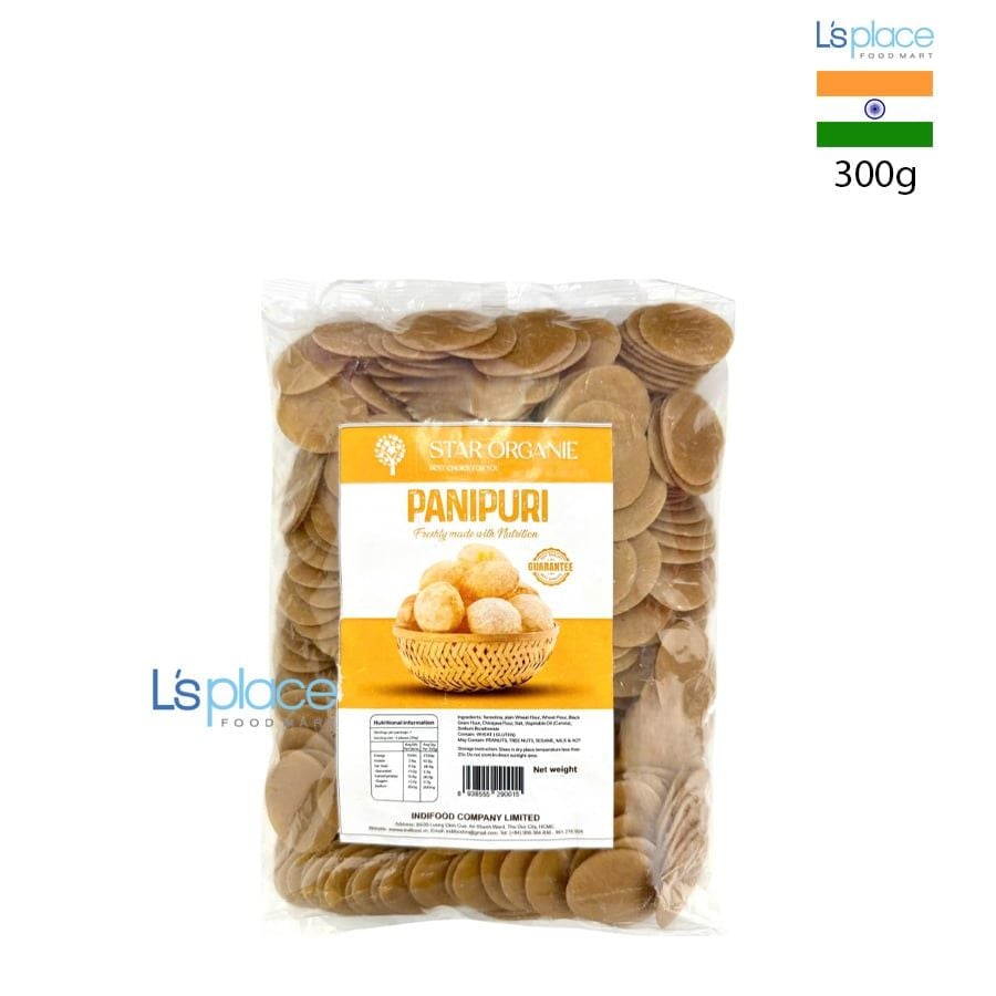 Star Organie Bánh chiên phồng Ấn Độ