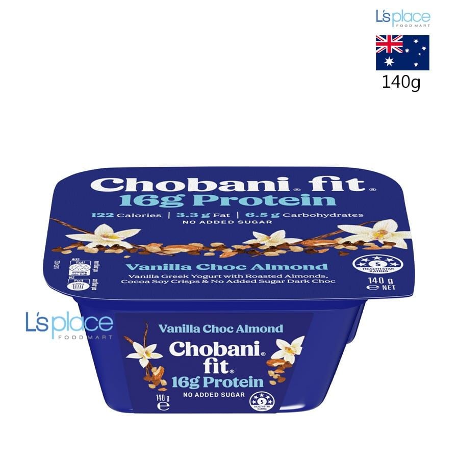 Chobani Fit Flip Sữa chua Hy Lạp vị Vani socola hạnh nhân