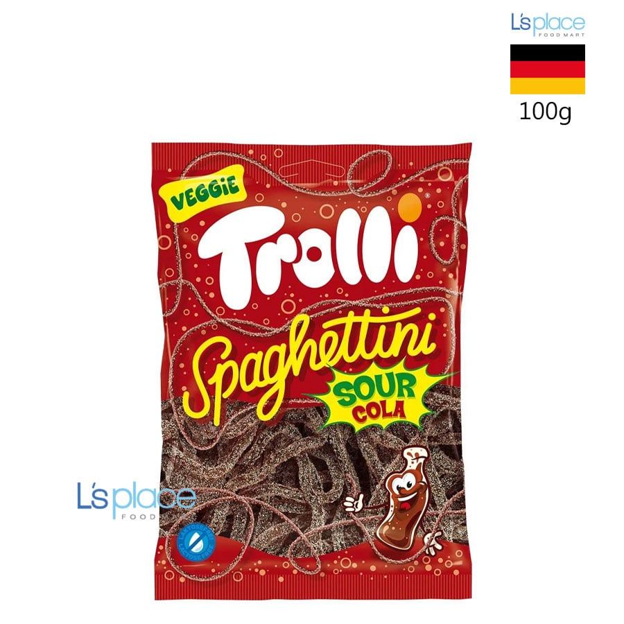 Trolli Kẹo Dẻo Chua Spaghettini vị Cola