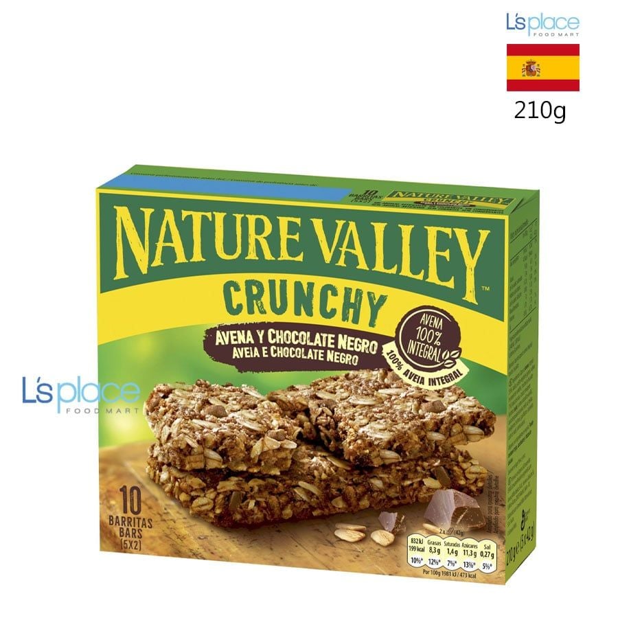 Nature Valley Ngũ cốc thanh Yến mạch socola đen