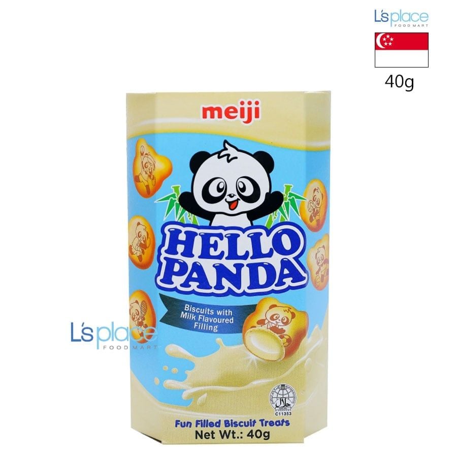 Meiji Hello Panda Bánh Quy Nhân Sữa