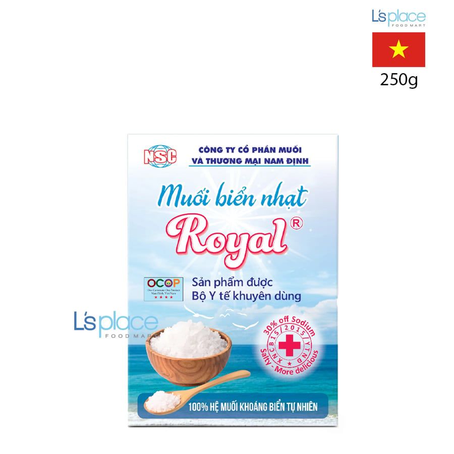 Royal Muối biển nhạt