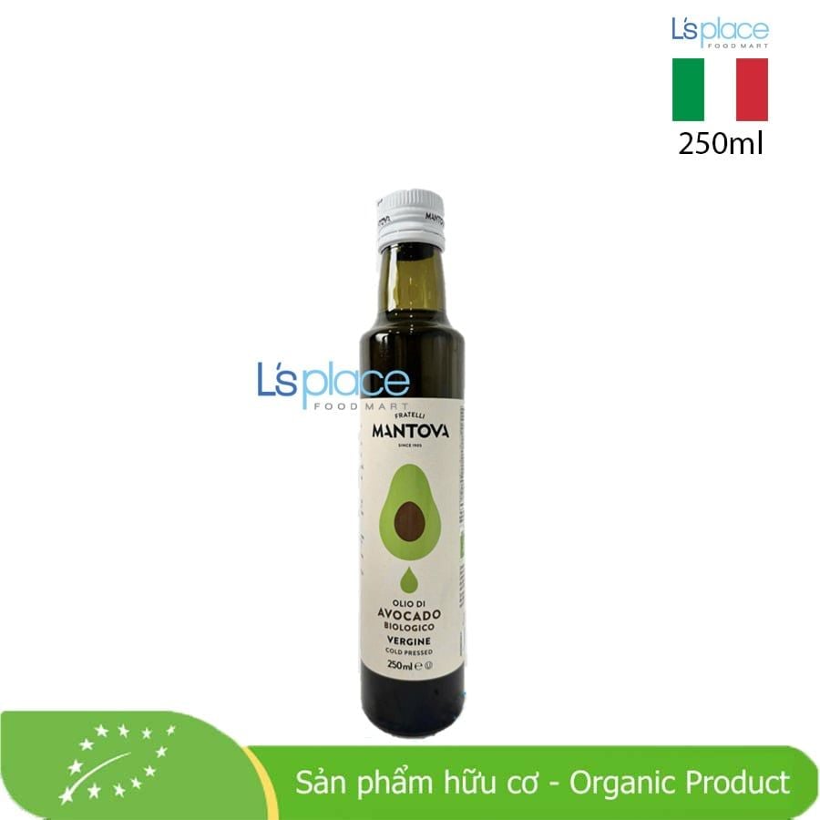 Mantova Dầu quả bơ hữu cơ
