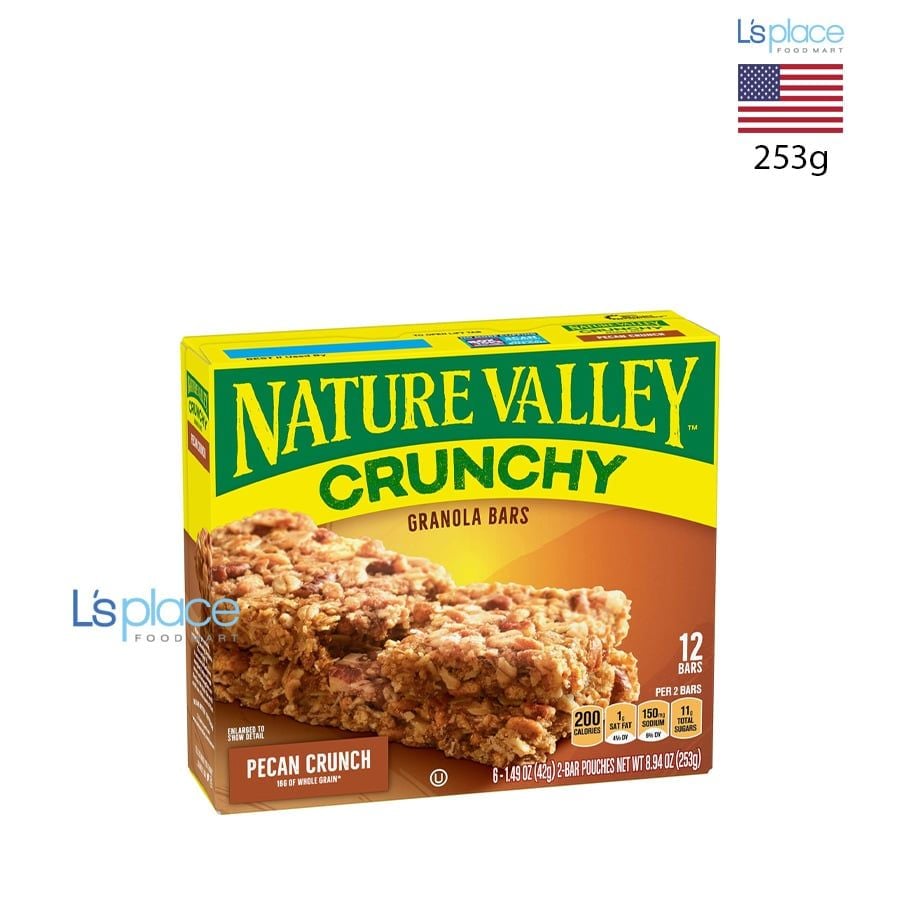 Nature Valley Ngũ cốc thanh Granola hạt hồ đào