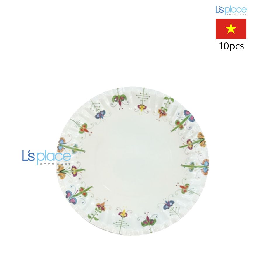 Đĩa giấy in hình 16cm