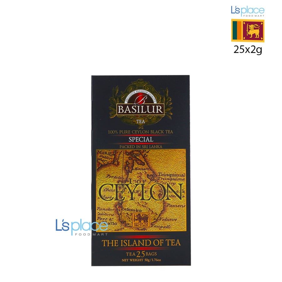 Basilur Trà đen Island of Tea Special