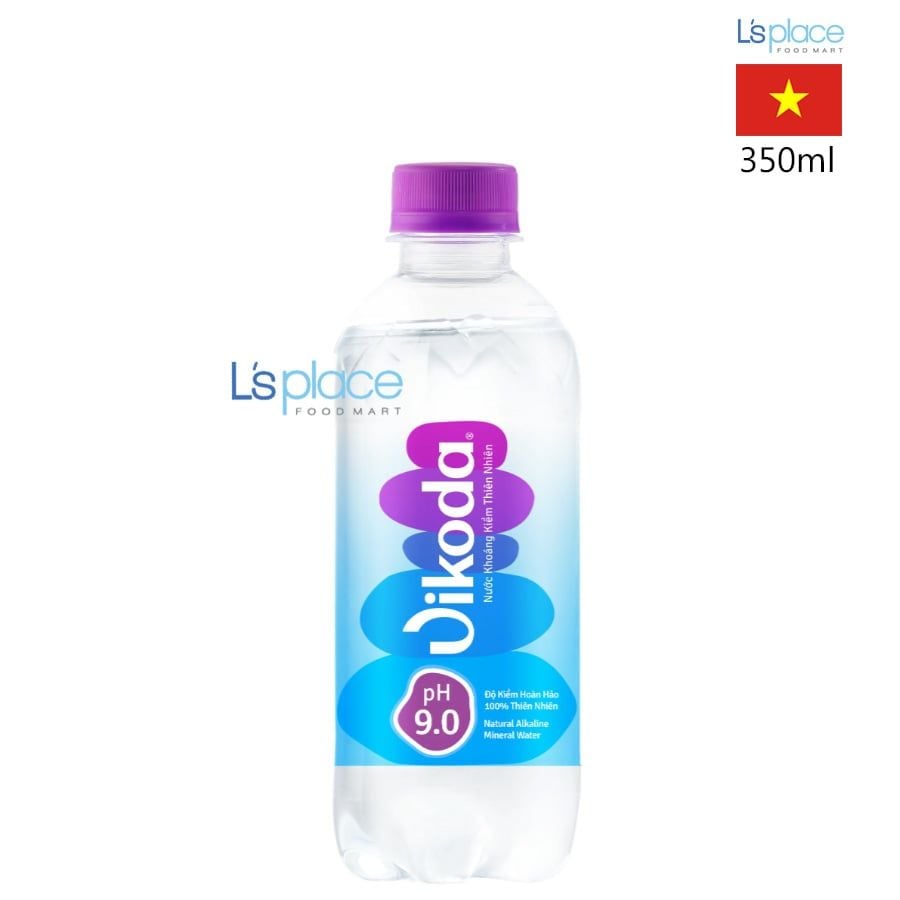 Vikoda Nước Khoáng Kiềm Thiên Nhiên Chai 350ml