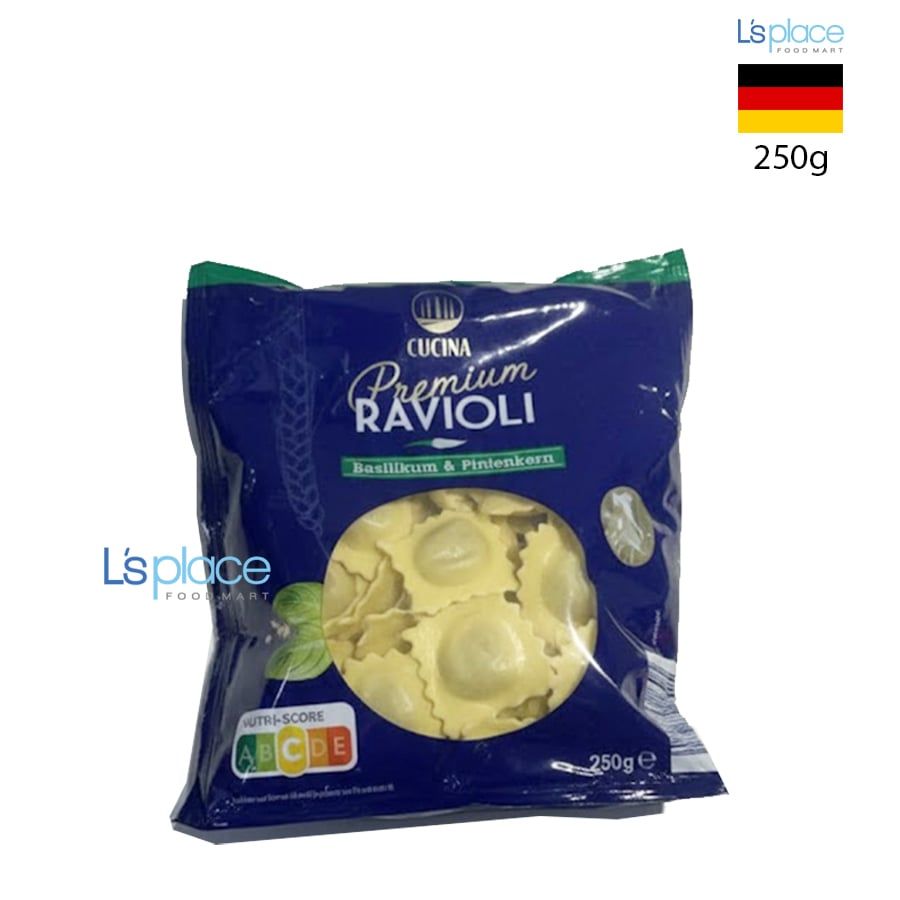 Cucina Nui tươi Ravioli vị húng quế hạt thông