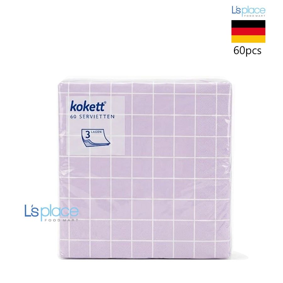 Kokett Giấy Ăn Màu Tím 33x33cm