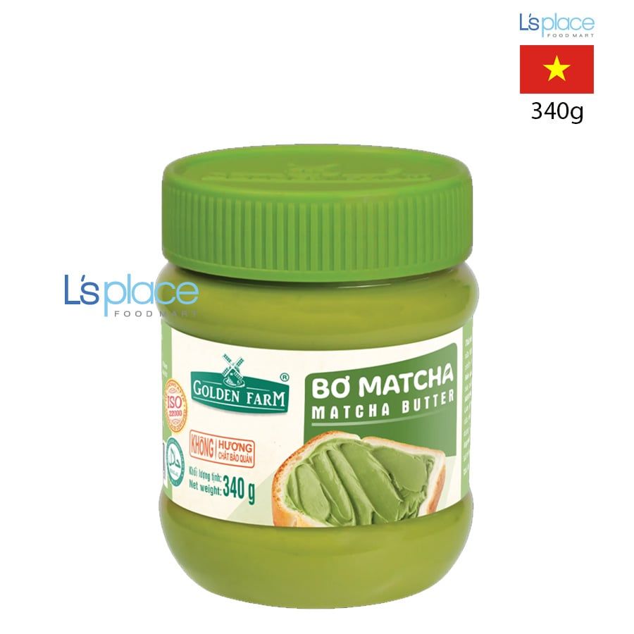 Golden Farm Bơ matcha hộp lớn