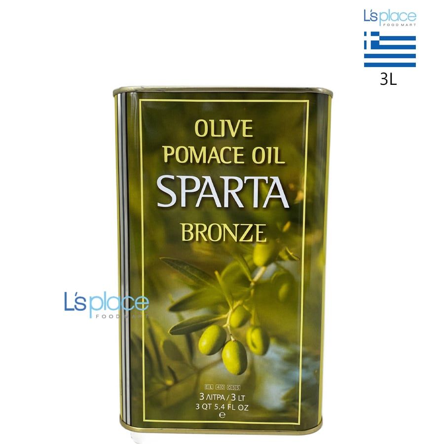 Sparta Bronze Dầu ô liu Pomace can lớn