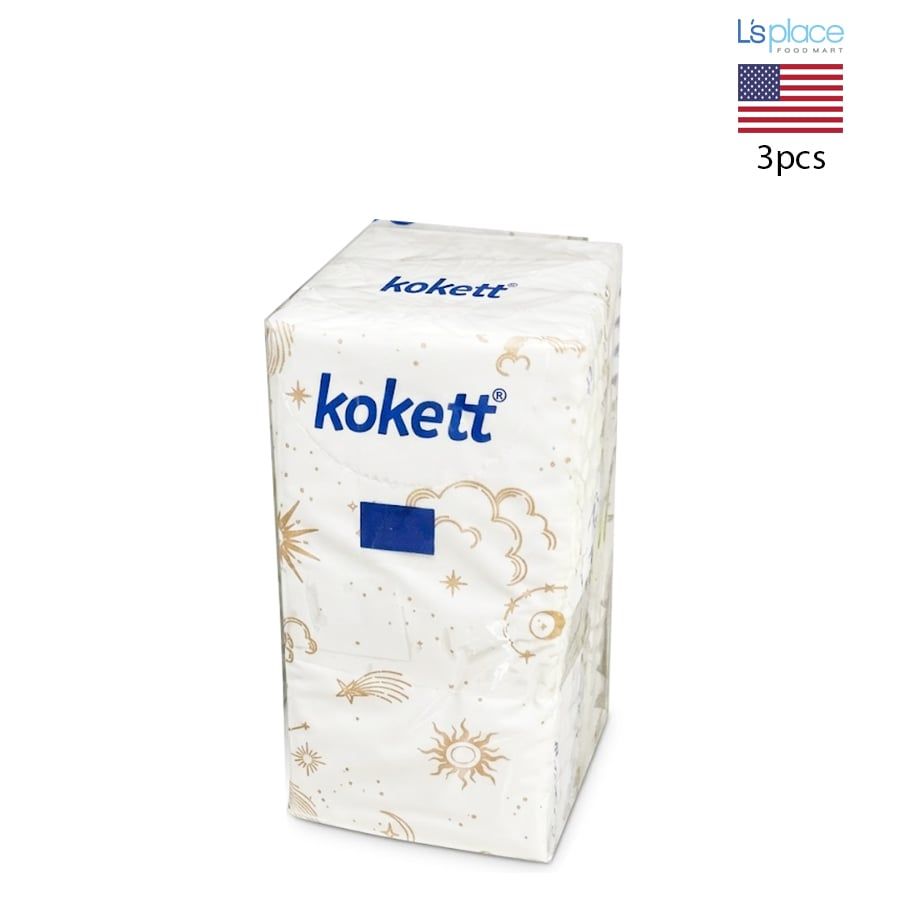 Kokett lốc Giấy ăn 3 gói