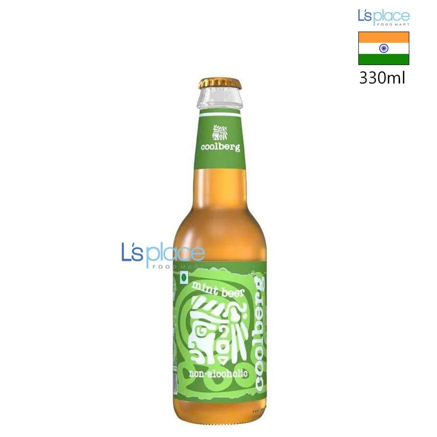 Coolberg Bia chai không cồn vị Bạc hà