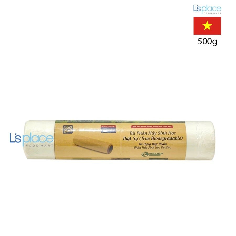 Deo Deo Túi thực phẩm phân huỷ sinh học 25cm x 35cm