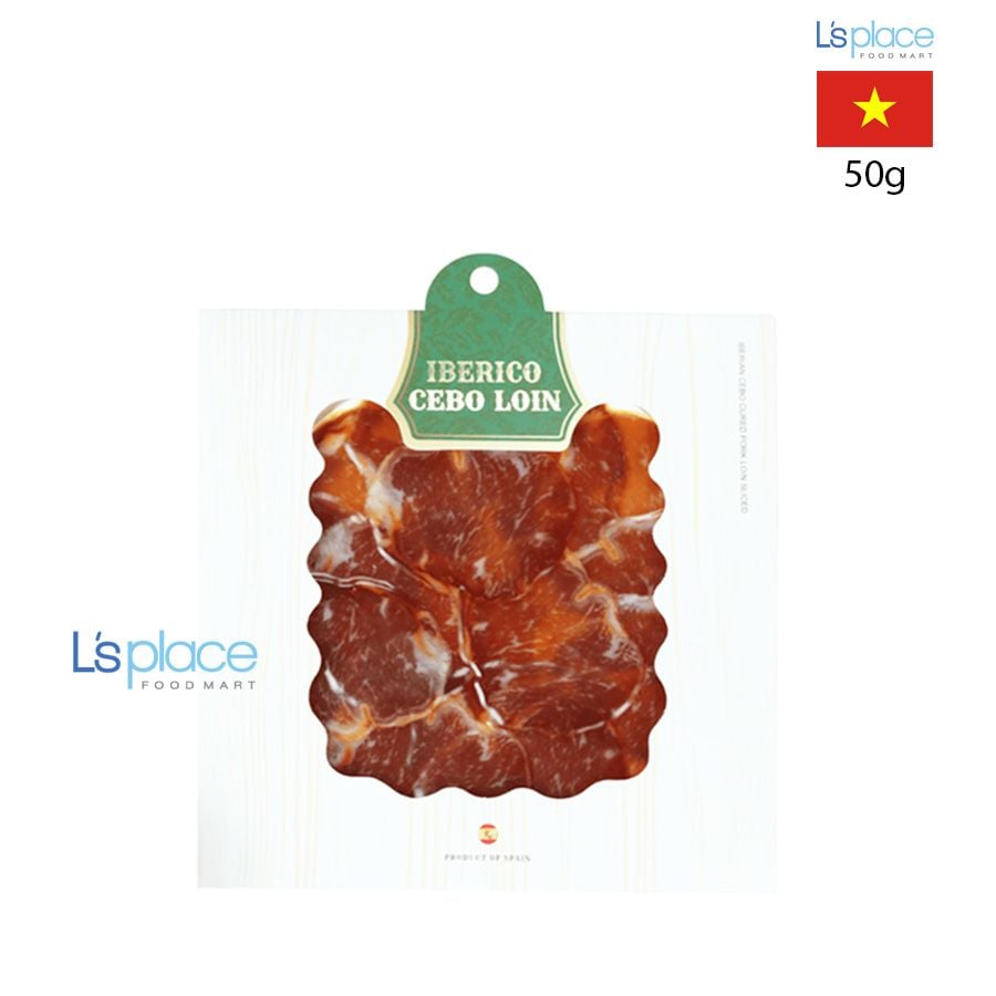 Montesano Thịt lợn Iberico Cebo Loin cắt lát