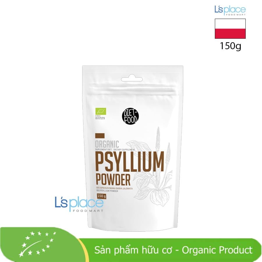 Diet Food Bột vỏ hạt mã đề hữu cơ