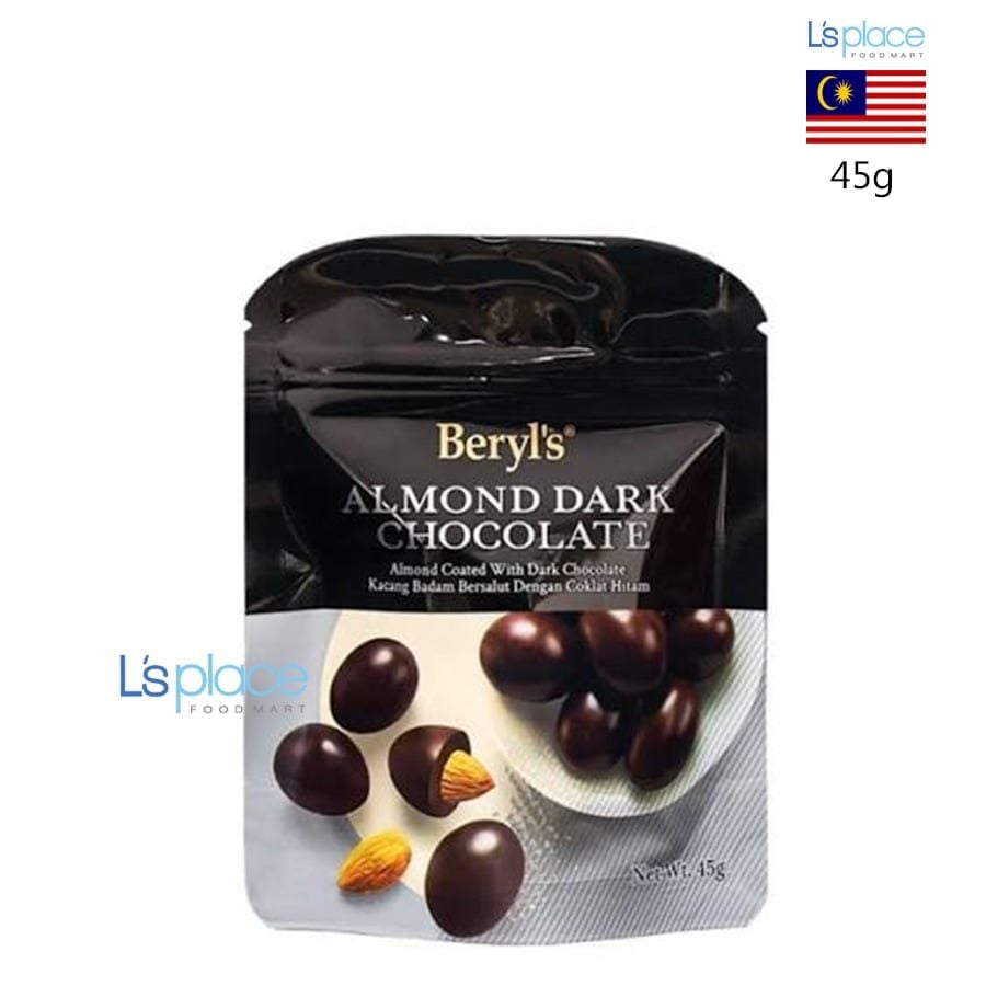 Beryl's Socola Đen Hạnh Nhân dạng Gói