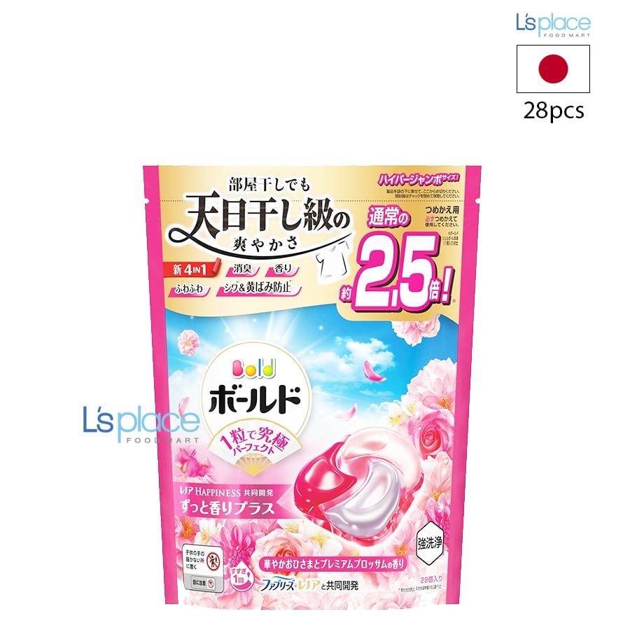 Bold Viên giặt 4 trong 1 hương hoa cao cấp