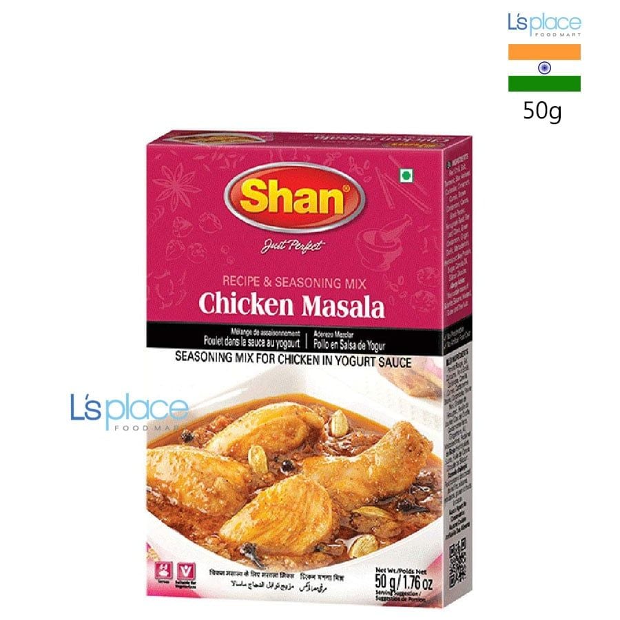 Shan Gia vị món gà xốt sữa chua Chicken Masala