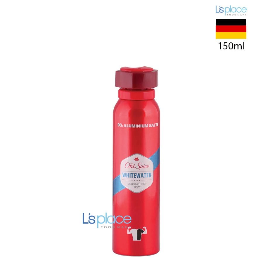 Old Spice Xịt thơm khử mùi toàn thân White Water