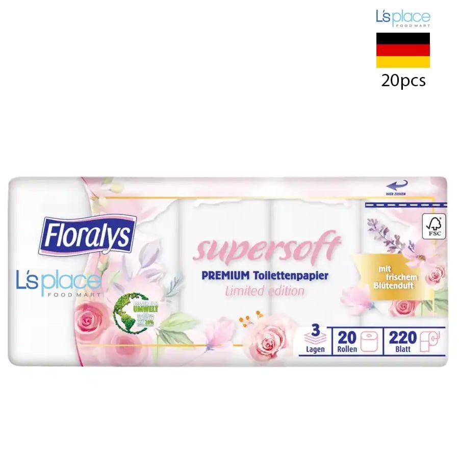 Floralys Giấy vệ sinh Supersoft