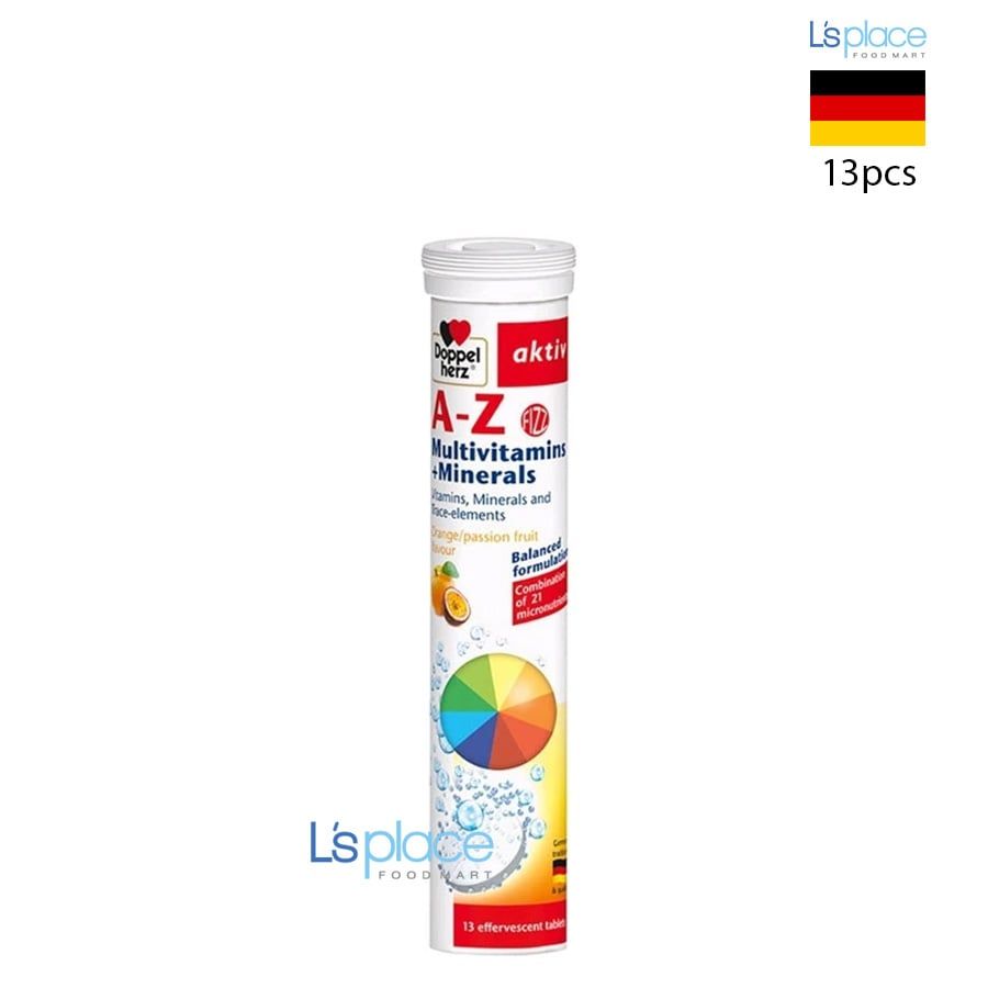 Doppelherz viên sủi bảo vệ sức khỏe A–Z Fizz